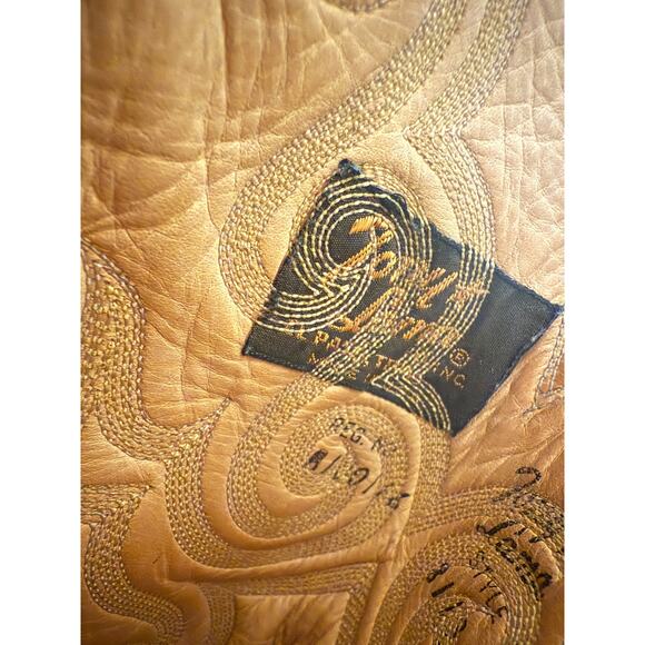 Vtg Tony Lama Exotic Python Black Label 8113 Western Cowboy Boots Men's US 12B - Picture 2 of 15